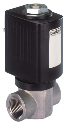 Solenoid Valve NPT 1/4'' NC Stainless steel Ceramics 0-200bar/2901psi 230VAC/DC ATEX 6027 383799