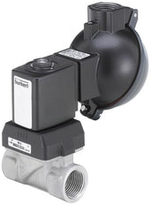 Magnetventil G3/4'' NC Edelstahl FKM 0.5-5bar/7-73psi 110VAC/DC Wasserschlagschutz ATEX 6213 384121