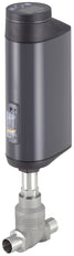 Welded End DN 25 Position Controller NO Stainless Steel Electric Globe Valve - 3361 - 390217