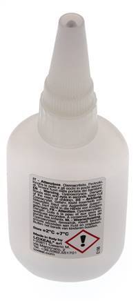 Loxeal Sofortklebstoff 50ml Transparent 4-8s Aushärtezeit Universelle Untergründe
