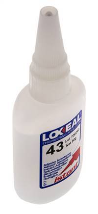 Loxeal Sofortklebstoff 50ml Transparent 4-8s Aushärtezeit Universelle Untergründe
