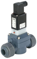 Solenoid Valve 63 mm Glued Sleeves NC PVC EPDM 0.5-6bar/7-87psi 110VAC 0142 67713