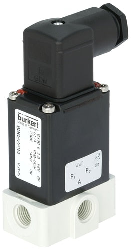 Solenoid Valve 3/2-Way NPT 1/4'' Universal PP EPDM 0-4bar/58psi 24VDC 0330 457486