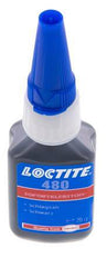 Loctite Sofortklebstoff 20ml Schwarz 20-50s Aushärtezeit Metall-, Kunststoff- und Gummioberflächen