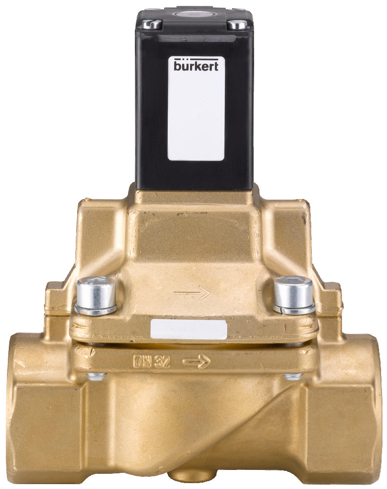 Magnetventil G2'' NC Messing PTFE 1-20bar/15-290psi 230VAC 5404 85350