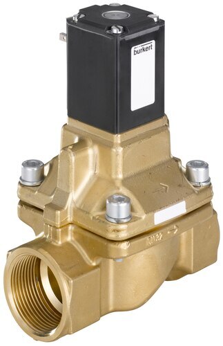 Solenoid Valve G3/8'' NC Brass PTFE 1-50bar/15-725psi 24VDC 5404 301680