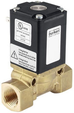 Solenoid Valve NPT 3/4'' NC Brass EPDM 0-16bar/232psi 24VAC/DC Vacuum Anti-Waterhammer 0290 298138