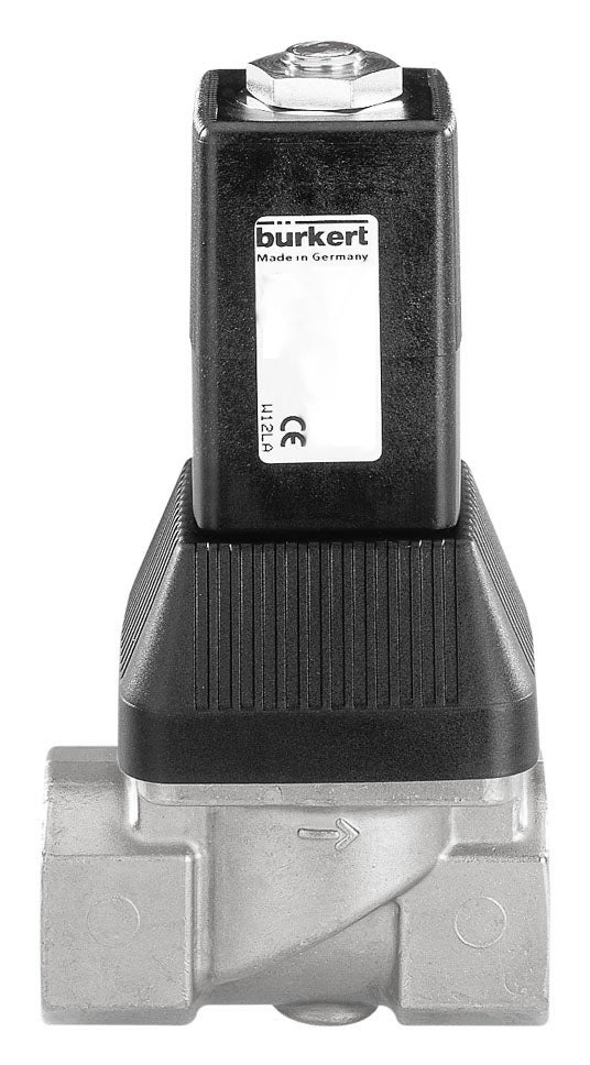Solenoid Valve NPT 1/2'' NC Stainless Steel FKM 0.5-10bar/7-145psi 24VDC 6223 458404