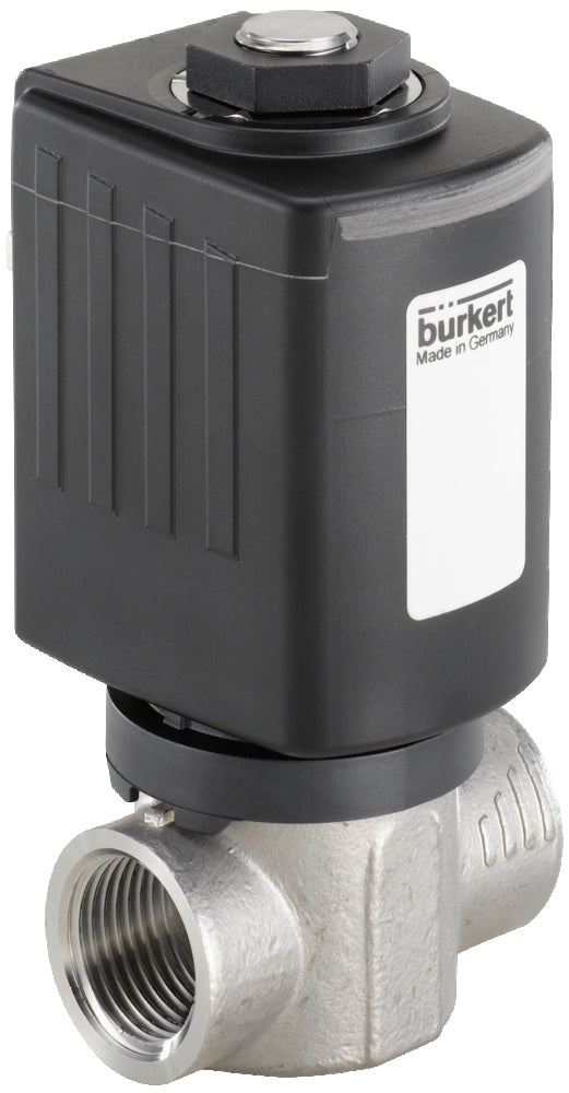 Magnetventil G3/8'' NC Edelstahl FKM 0-16bar/232psi 24VDC 6240 230715