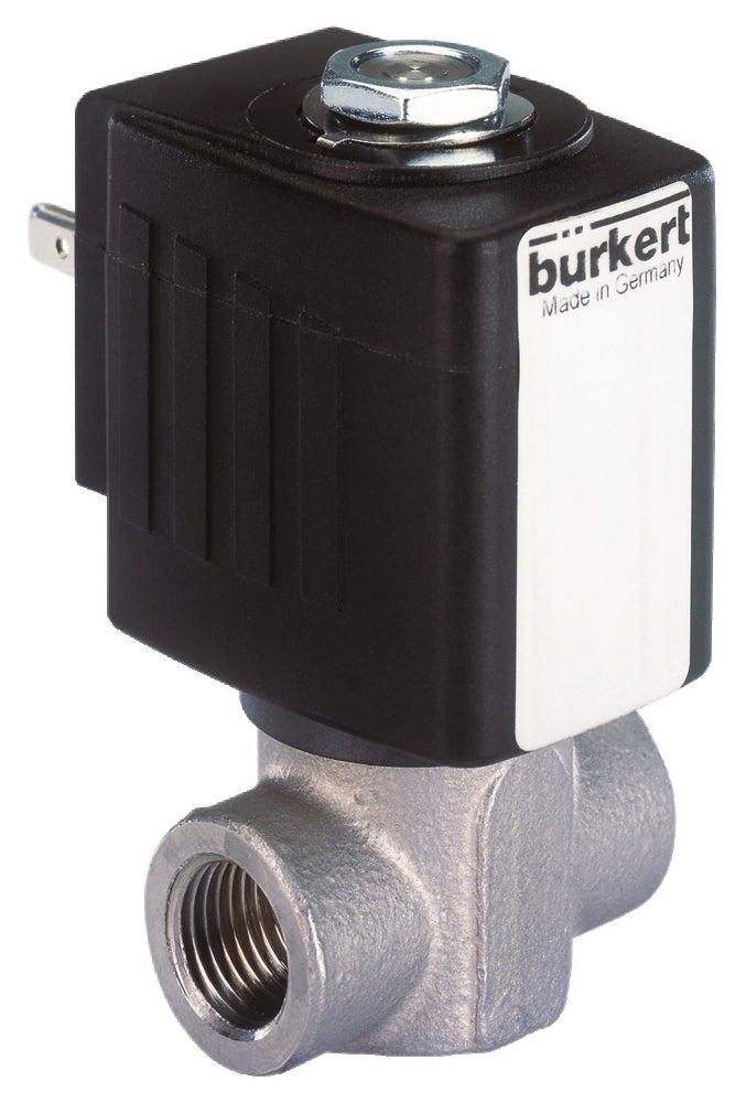 Solenoid Valve NPT 1/4'' NC Stainless steel PTFE 0-25bar/363psi 110VAC 6240 377287