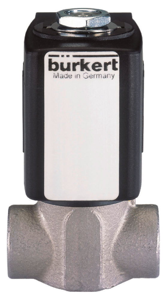 Solenoid Valve NPT 1/2'' NO Stainless steel PCTFE 1-200bar/15-2901psi 24VDC 6240 354400