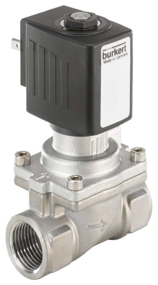Magnetventil G1/2" aus Edelstahl 230VUC ATEX Sauerstoff Fett-/Ölfrei 6281 278186