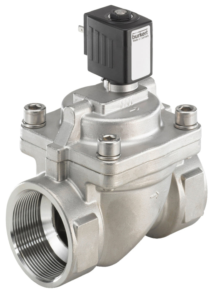 Magnetventil G2'' NC Edelstahl NBR 0.2-16bar/3-232psi 24VAC 6281 221987