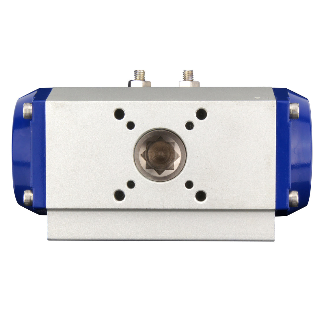 DN50 (2 inch) Wafer Pneumatic Butterfly Valve GGG40-Stainless Steel-NBR Spring Closed - BFLW