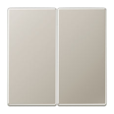 Jung Aluminum/Gold Steel/Chrome Control Element/Central Plate Switchgear - ES2995