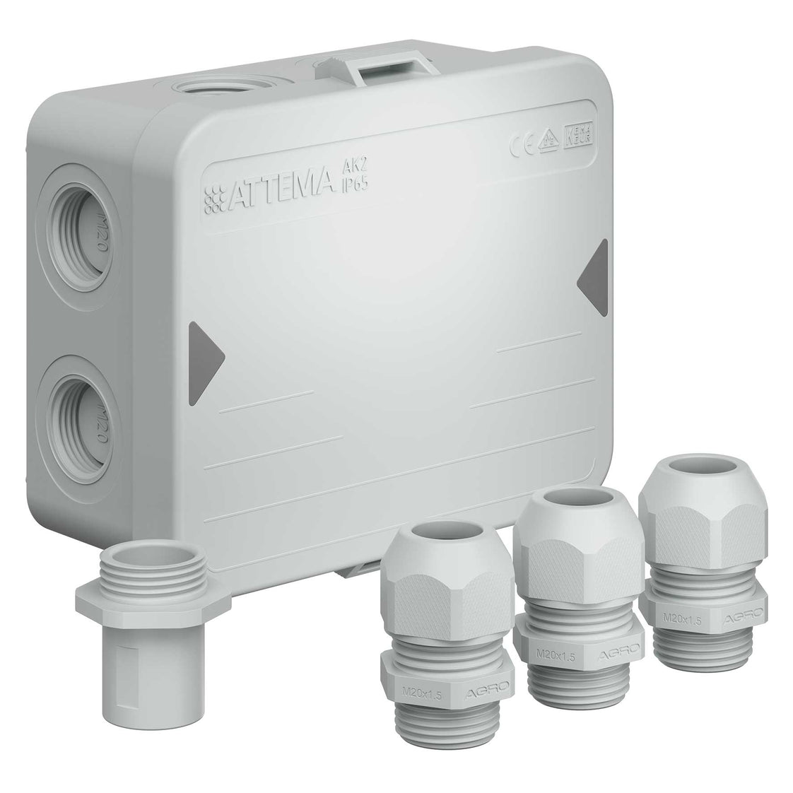 Attema Cable-mate Surface mounted Wall/Ceiling Box - AT2290