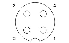 Phoenix Contact Sensor/Actor Cable With Connector - 1668247