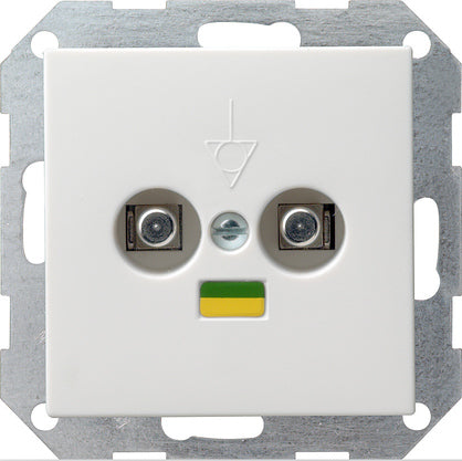 Gira System 55 Potential Equalization Socket Outlet - 040527