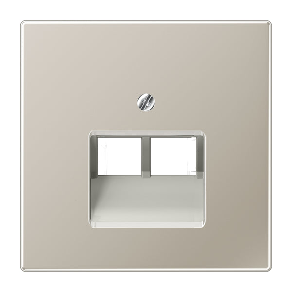 Jung Aluminum/Gold steel/Chrome Inserts Switchgear - ES2969-2UA