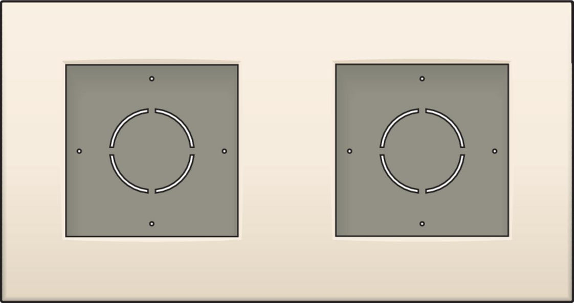 Niko CONSTRUCTION Kit Surface Mount Switchgear - 100-80200