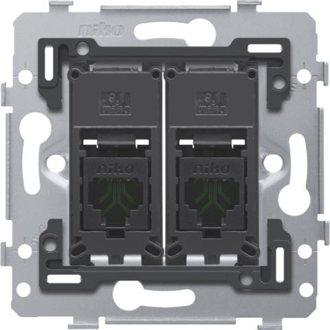 Niko Basic Element Data Socket Outlet Twisted Pair - 170-75252
