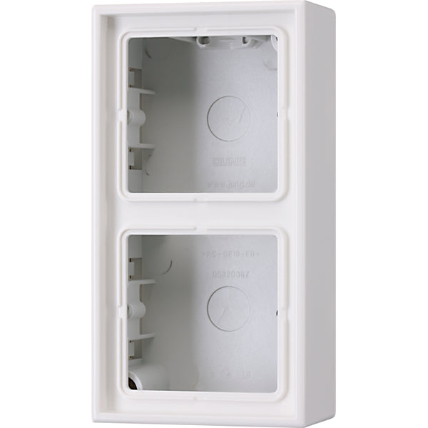 Jung LS990 Surface Mount Box Flush-Mounted Switchgear - LS582AWW