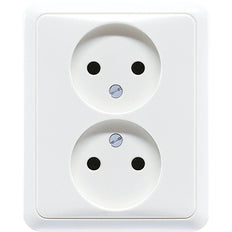 Jung CD500 Wall Outlet Box (WCD Switchgear) - CD5010WW