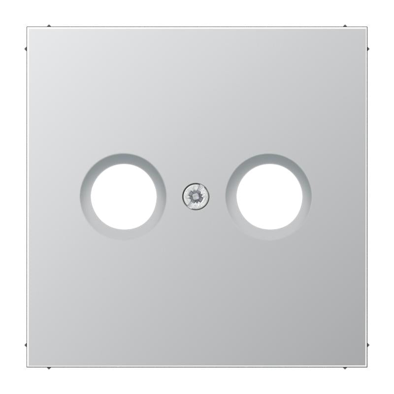 Jung Aluminum/Gold steel/Chrome Inserts Switchgear - AL2990TV