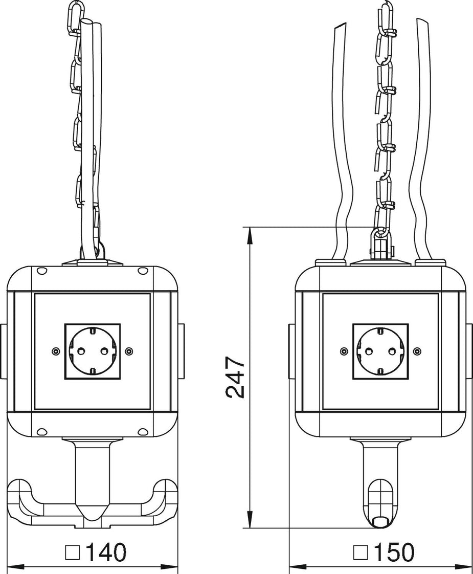 OBO CEE Socket Combination - 6109802