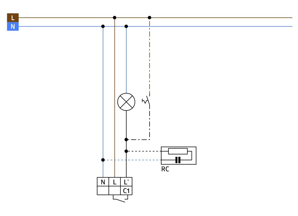 BEG Luxomat Motion Switch (Complete) - 92274