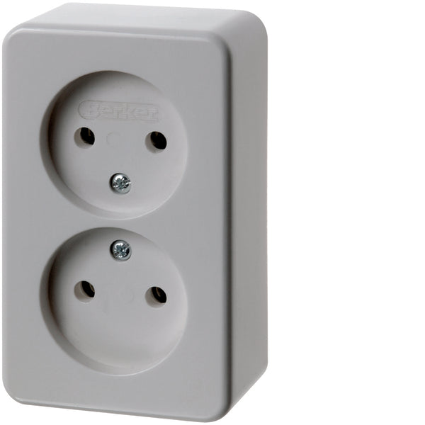 Hager Berker Wall-Mounted Socket Outlet (WCD Switchgear) - 61672149