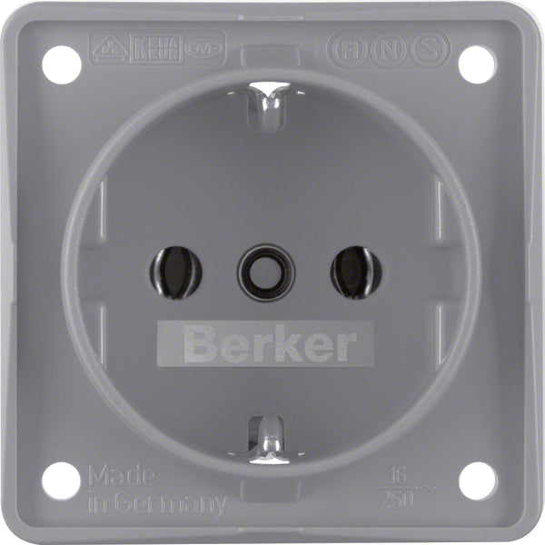 Hager Berker Integro Wall Outlet (WCD Switchgear) - 941852506