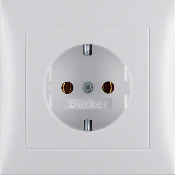 Hager Berker S.1/B.3/B.7 Wall Outlet (WCD Switchgear) - 47429909