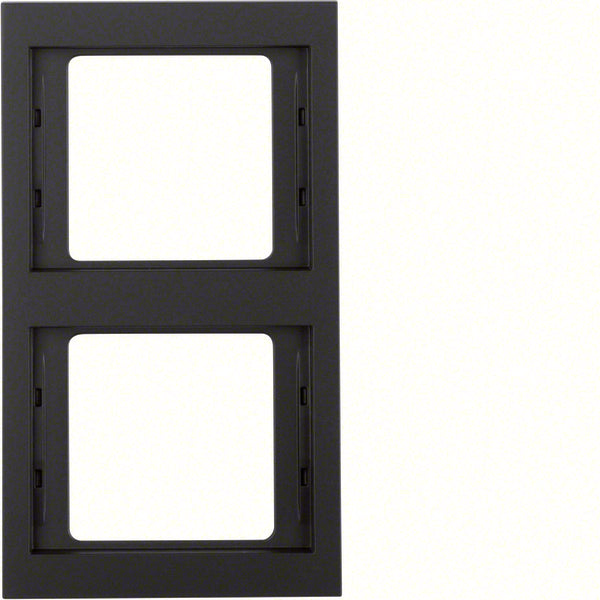 Hager Berker K.1 Cover Frame Switchgear - 13237006