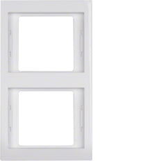 Hager Berker K.1 Cover Frame Switchgear - 13237009