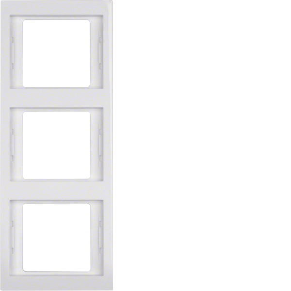 Hager Berker K.1 Cover Frame Switchgear - 13337009