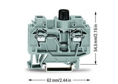 Wago 282 Fuse Clamp - 282-122 [40 Pieces]