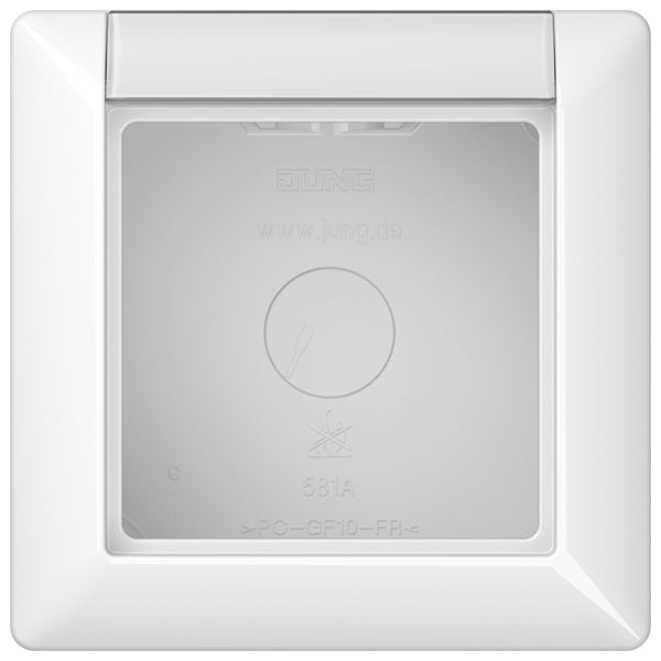 Jung AS500 Surface Mount Box Flush-Mounted Switchgear - AS581ANAWW