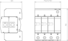 OBO V25 Mains Surge Protector - 5094463