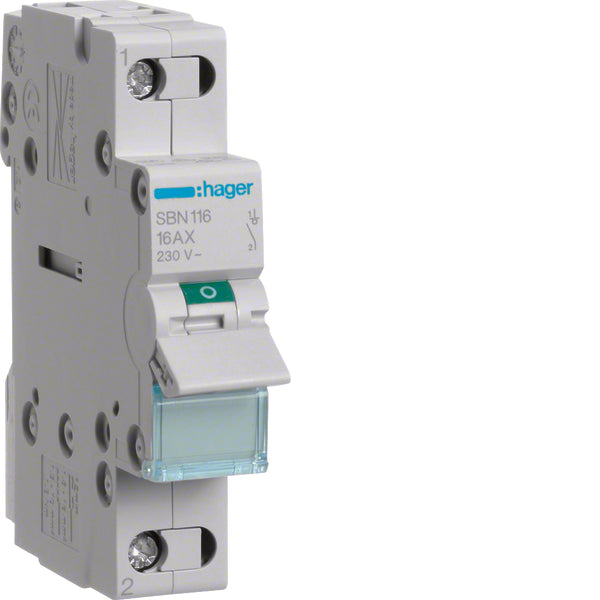 Hager SBN Flush-Mounting Switch Modular - SBN116