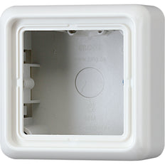 Jung CD500 Surface Mount Box recessed Switchgear - CD581AWW