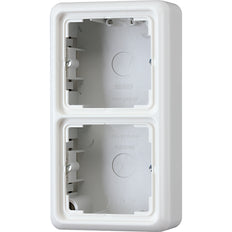 Jung CD500 Surface Mount Box recessed Switchgear - CD582AWW