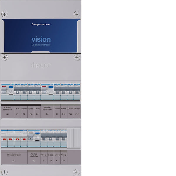 Hager VISION Installation Cabinet - VKG444L