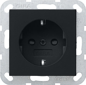 Gira System 55 Wall Socket Outlet (WCD Switchgear) - 0453005