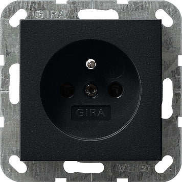 Gira System 55 Wall Socket Outlet (WCD Switchgear) - 0485005