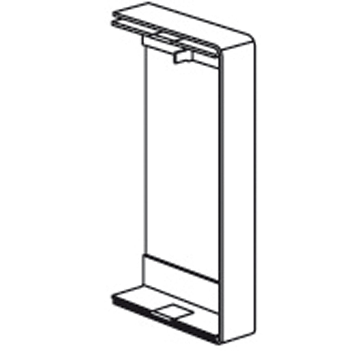 Stago WG 3000 End bulkhead Wall channel/ Column - INS5550802