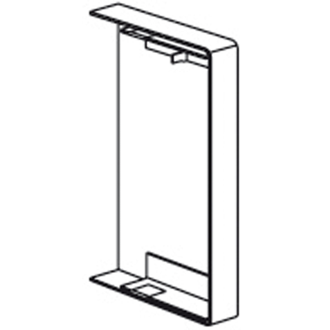 Stago WG 3000 End bulkhead Wall channel/ Column - INS5552802