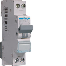 Hager MHN Circuit Breaker - MHN516
