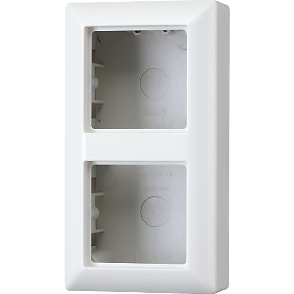 Jung AS500 Surface Mount Box Flush-Mounted Switchgear - AS582AWW