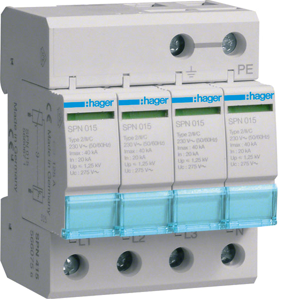 Hager SPN Power Surge Protector - SPN415